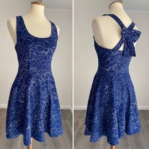 Blue Francesca’s dress